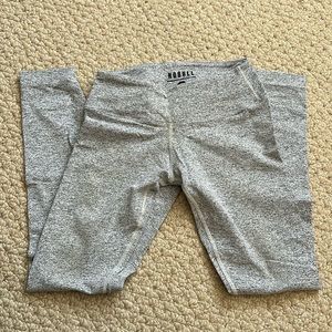 Low Rise Plush Heather 7/8th Light grey - Small